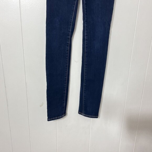 Abercrombie & Fitch Womens The A&F Super Skinny Jeans Dark Wash Size 2R - Picture 3 of 8
